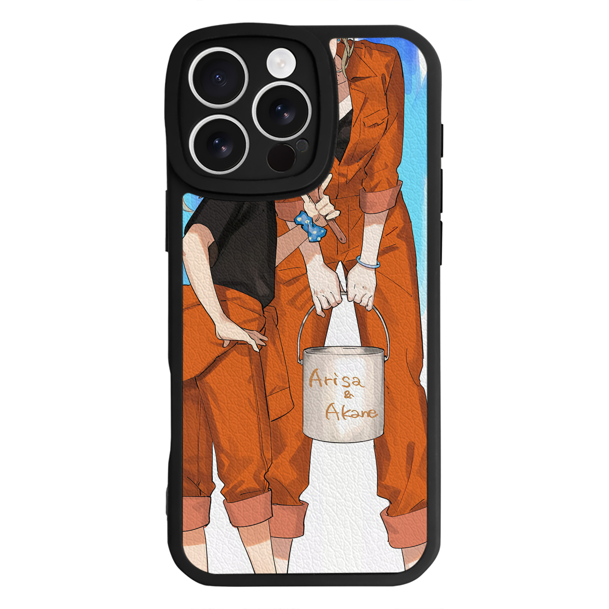 （画像用） ハイキュー!! Haikyu!! 【iPhone 16シリーズ対応】シリコンスマホケース（レザー調） 材質：シリコン